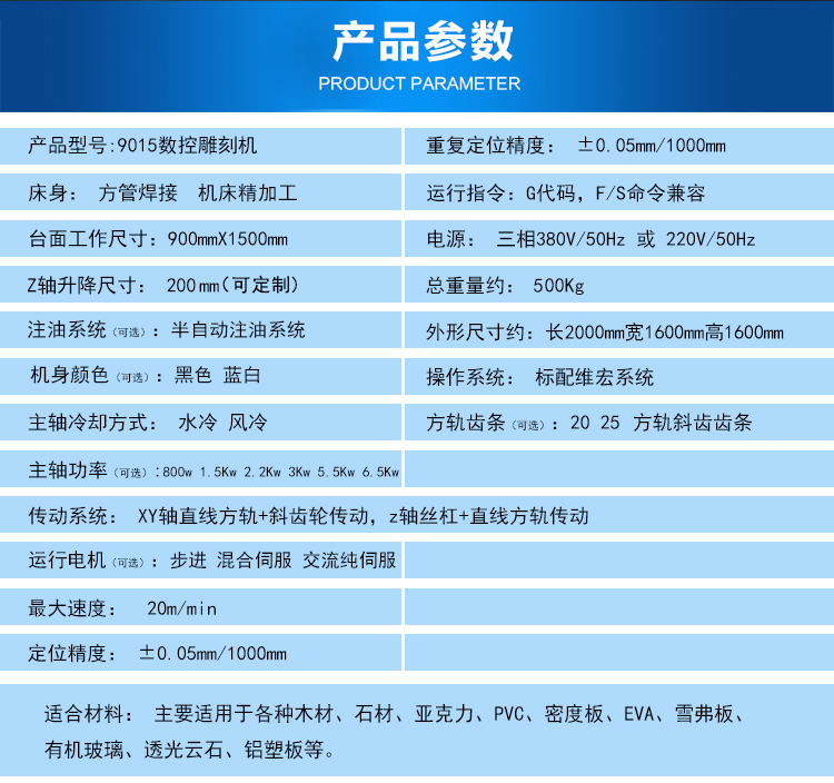 9015輕型石材雕刻機（石碑?dāng)?shù)控雕刻機）(圖1)